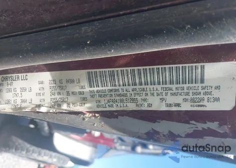 2008 Jeep Wrangler X z USA, uszkodzony, nr VIN 1J4FA24188L512955